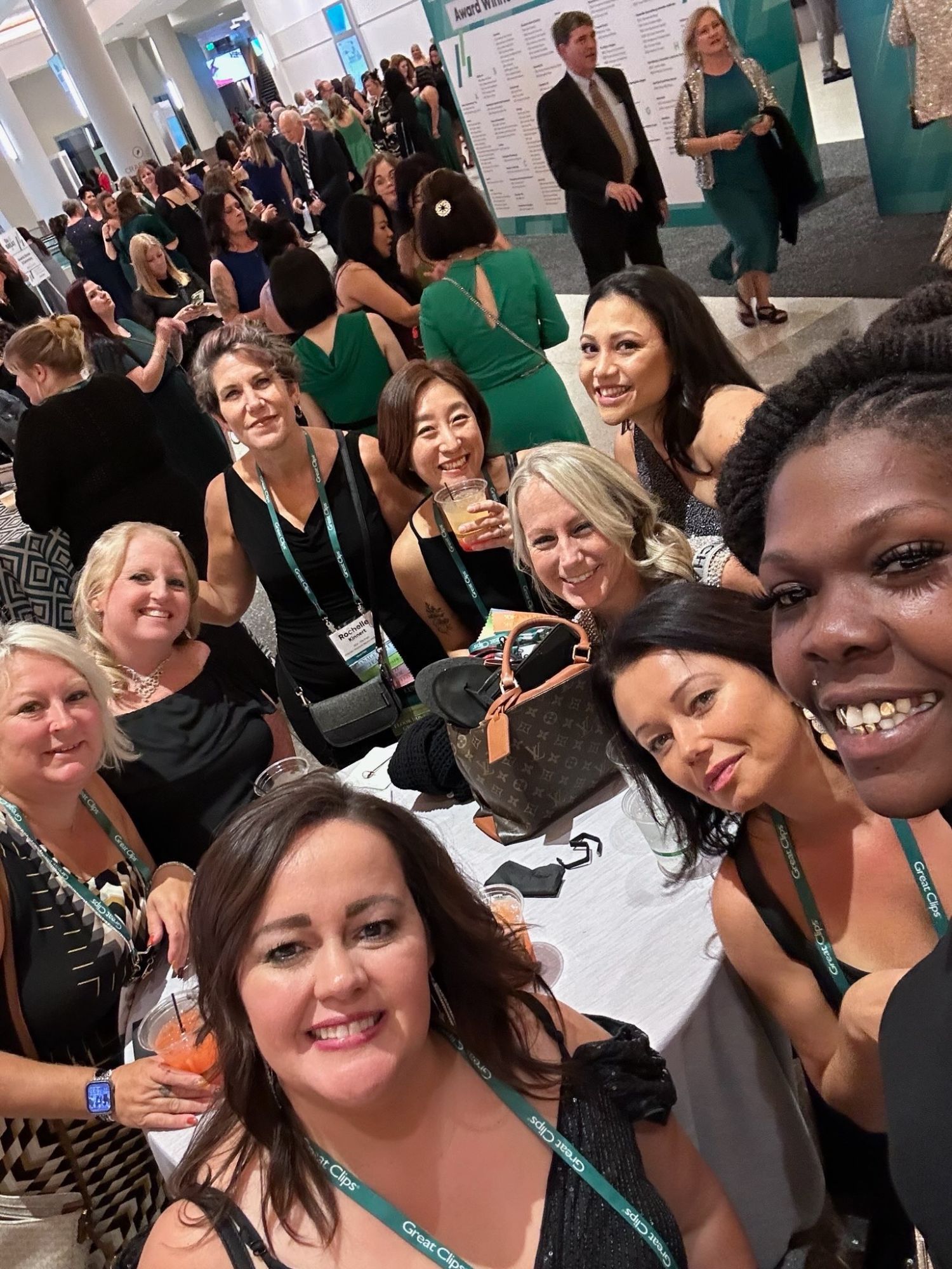 Team night at the Great Clips Convention